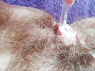 Super hairy bush pussy compilation close up HD