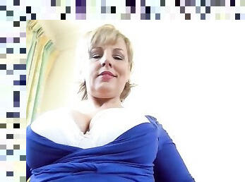 Curvy MILF Danielle Shows Off Her Delicious Body