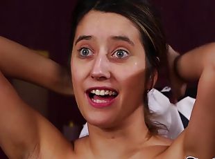 hot babe Susy Blue gets gigantic freak cumshot