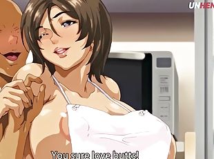 Gros nichons, Milf, Ejaculation interne, Trio, Horny, Anime, Hentai, Bout a bout, Massive, Néerlandais