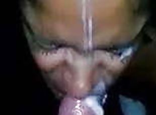 Blowjob, Svart, Cum, Afrikansk, Hore (Whore)