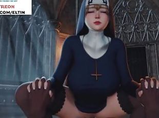 Nun Hard Bbc Fucking And Getting Creampie In Church  Hottest Hentai Animation 4k 60fps