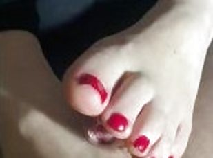 Another Rhiannon footjob