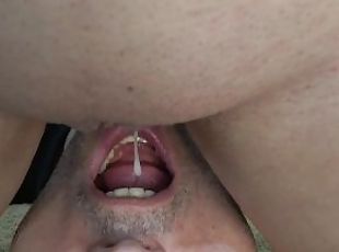 Orgasme, Pissing, Pussy, Amatør, Creampie, Svelging, Cum, Hanrei, Femdom, Drikking