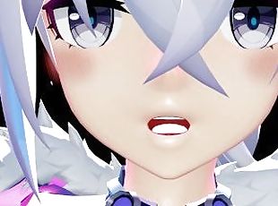 ?4K / MMD R18?Silver Wolf Sting