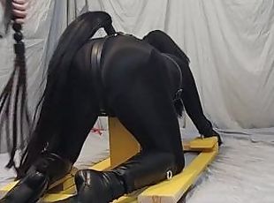 Pony Play - Pony is strapped down and used