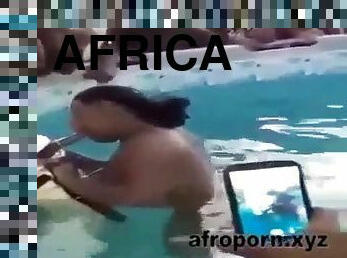 amatori, piscina, african