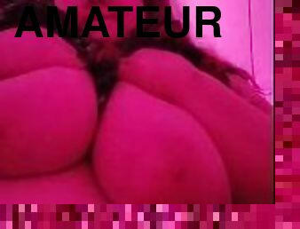 tate-mari, masturbare-masturbation, amatori, jucarie, bbw, solo