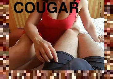 cougar Hat Jungen Mann Gebeten, Sie Zu Ficken60fps - Big knob
