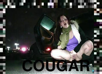 ?ubby cougar impassioned adult video