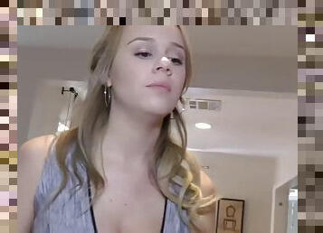 Lush real estate agent babe paid for to fuck on camera