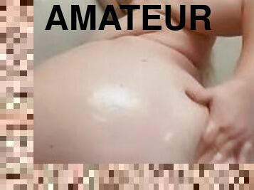 rumpe, feit, svær, orgasme, squirt, amatør, anal, leke, bbw, cum