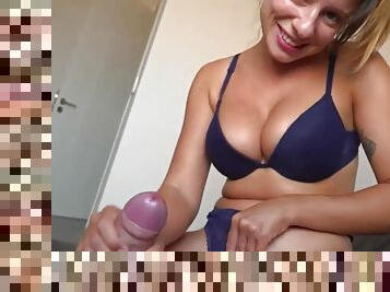 Wicked coquette handjob POV porn video