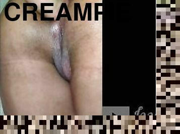 rumpe, amatør, anal, tenåring, latina, creampie, cum, rumpe-butt, fetisj, brunette