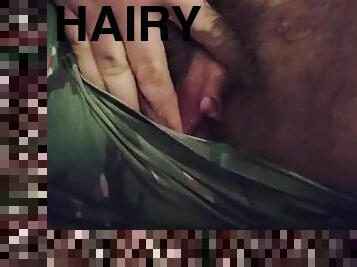 FtM Hairy Man-Pussy Fingering T-Dick