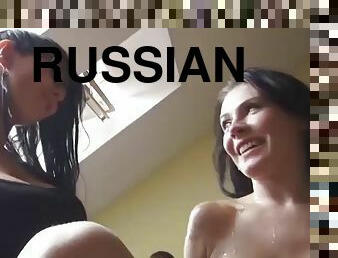 russe, eruzioni-di-sperma, massaggi, gangbang, spruzzi-di-sperma, sesso-di-gruppo, culo