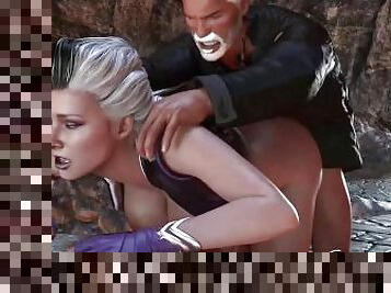 Mortal Kombat 11 - Terminator Anal Fucking Sindel