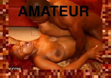 Amateur black woman intensive sex with stranger - Ebony