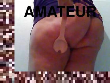 amatør, bdsm, rumpe-butt, spanking