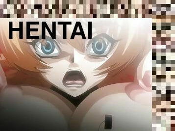 Buxom hentai nymph in crazy cartoon porn video