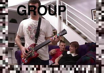 Guitar Groupie crazy porn scene