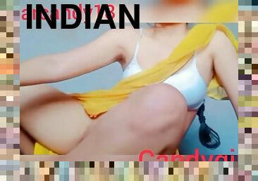 Hot candy in saree naughty talks  loda pagal hojaiga