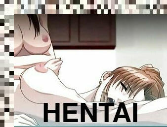 Sex with hentai pussy makes him cum