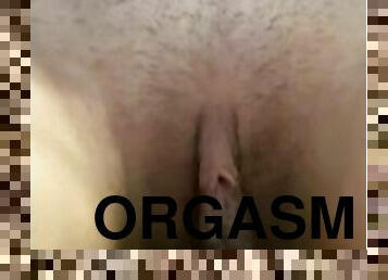 Pissing after orgasm, ft dripping cum ????