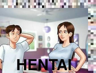 extremo, anal, juguete, garganta-profunda, corrida-interna, anime, hentai