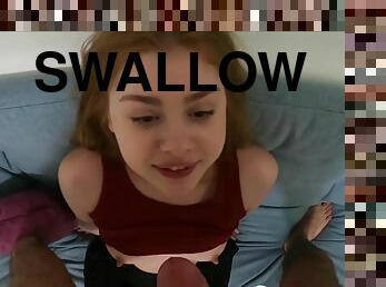 svær, gammel, amatør, blowjob, stor-pikk, tenåring, hjemmelaget, svelging, pov, ung-18