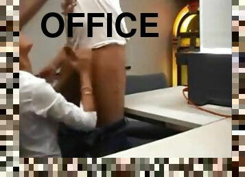 Quickie in office