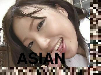 asiático, colegiala-schoolgirl, amateur, adolescente, japonés, recopilación, sucio