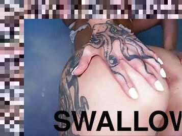 Will she be able to swallow it all?