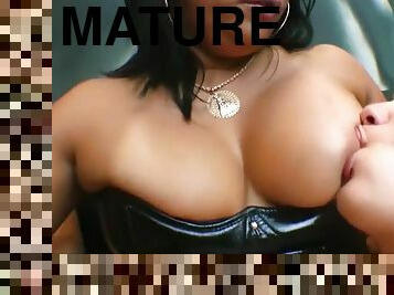 Nipple licking compilation with Brazilian matures