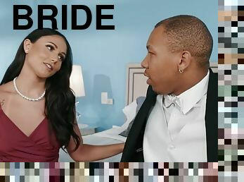 Ricky Johnson bangs naughty latina bridesmaid Ariana Marie