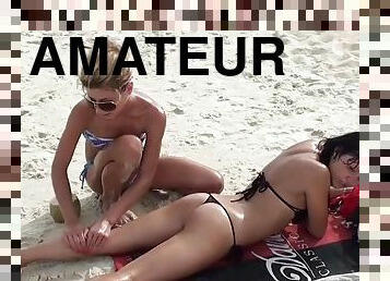 Amateur Girls on Vacation - Erotic Outdoor Video