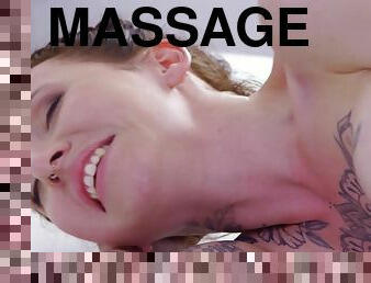 Massage Rooms - Tattooed Dutch Girl Loves To Please 2 - Marvin Straight