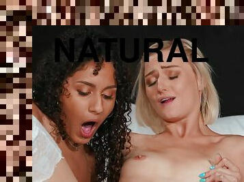 pussy, lesbisk, blond, naturlig, vakker, erotisk