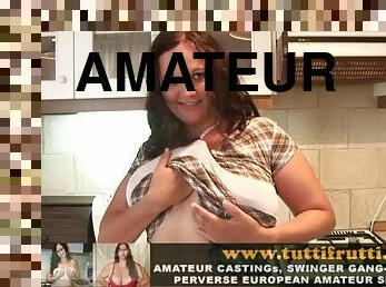 Hot euro amateur bbw fisted