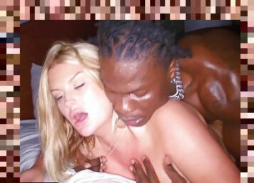 BLACKEDRAW this WILD Thicc Blond said she'd do anything for BIG BLACK PENIS - Julie cash