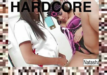 Natasha nice and raylene working side by side