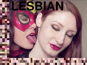 Superheroine Spider Woman And Friends Lesbian Porn
