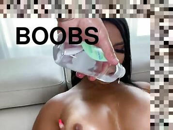 Rose Monroe Big Butt Latina Porn Star Gets Oiled