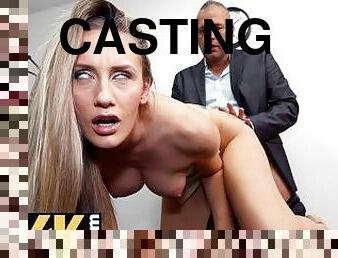 biuro, cipka, laski, gwiazda-porno, casting, pierwszy-raz, europejskie, blondynka, euro, ogolone