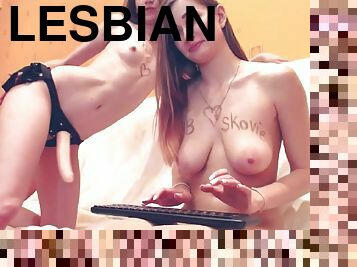 payudara-besar, vagina-pussy, diikatkan-pada-tubuh, amatir, sayang, lesbian-lesbian, remaja, muda-diatas-18, webcam, cantik