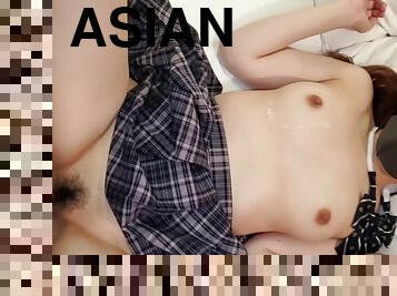 Asian voluptuous hussy thrilling sex video