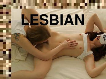 Lesbian Romance In Hotel Room