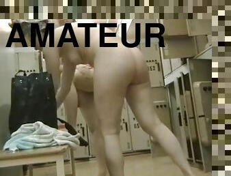 amateur, cámara, voyeur, oculto, desnudando