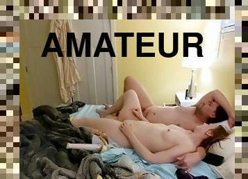 masturbācija-masturbation, orgasms, amatieris, māte, pašdarināts, pāris, rudmate