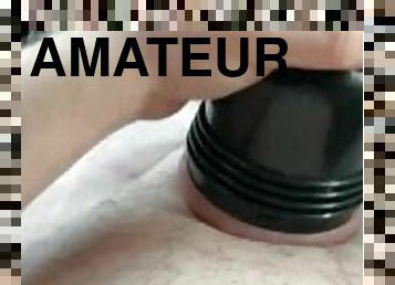 masturbation, amatör, leksak, kyssar, ensam